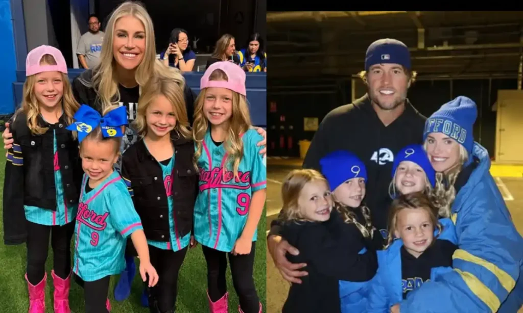 Kelly Stafford family