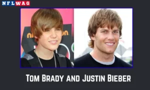 Tom Brady and Justin Bieber